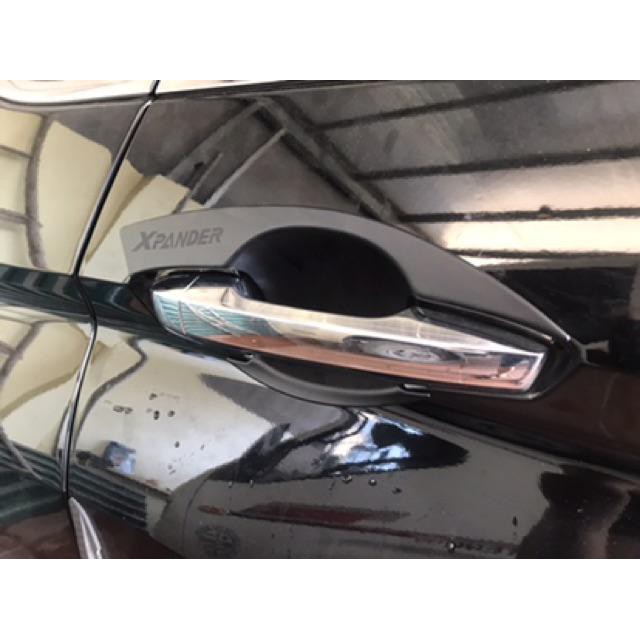 Phụ kiện ô tô Xpander 2018 2019 2020 2021 2022, ốp trang trí ngoại thất xe Xpander màu ĐEN - 17 chi tiết