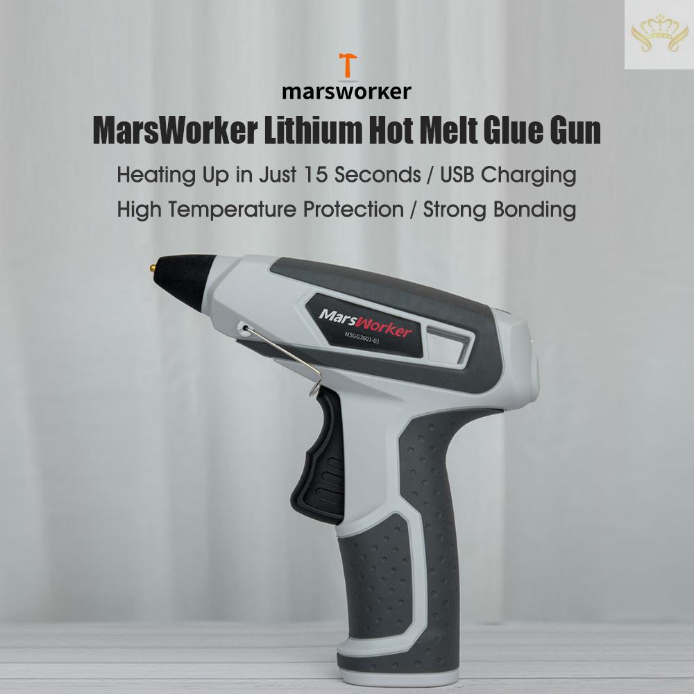 Súng Bắn Keo Nóng Lithium 4V 2000mAh Pin Sạc USB Type-c Không Dây 3D DIY