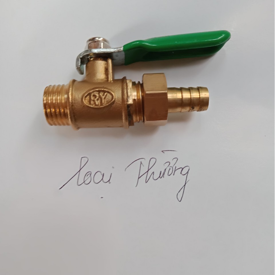 Van khóa ren ngoài 13mm đuôi chuột 8mm