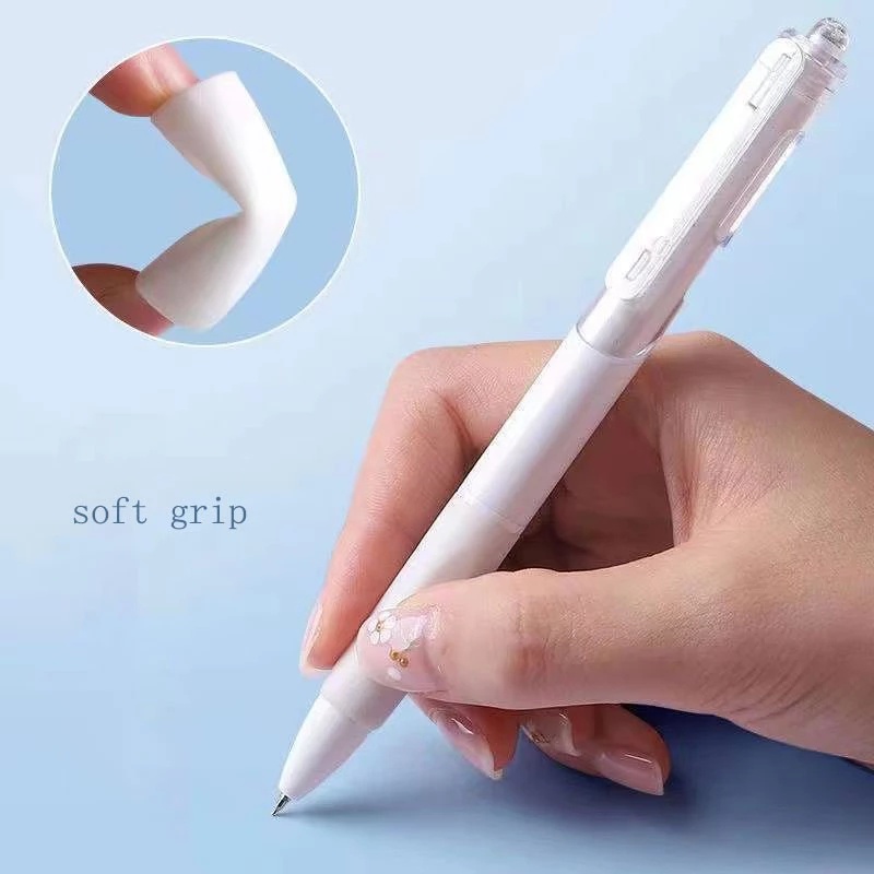 1 Bút Mực Gel Ngòi Bút 0.5mm Mực Đen Trơn Bằng Nhựa ABS