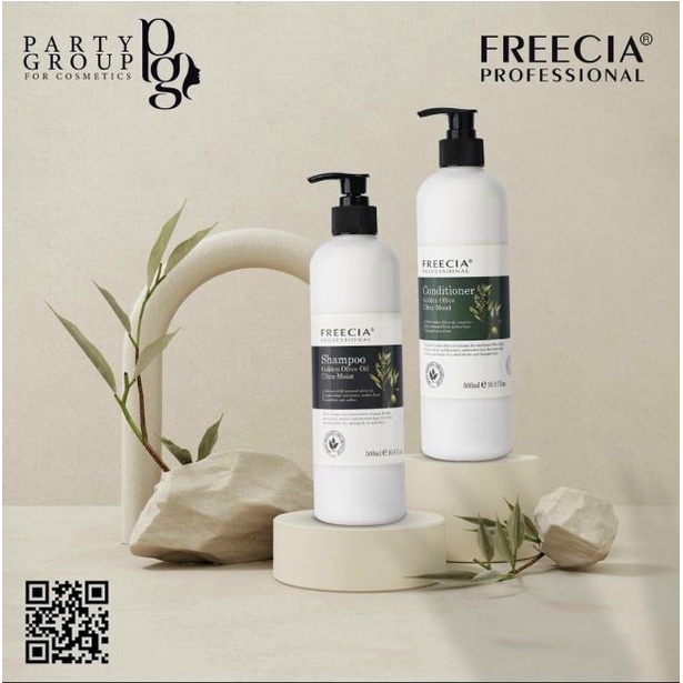 Dầu gội Freecia Golden Olive 500ml 😍 siêu thơm phục hồi giữ màu bóng mềm tóc hư tổn khô xơ