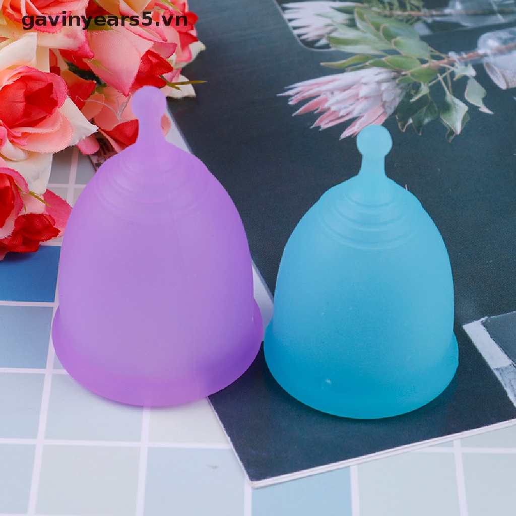[Hàng mới về] Cốc nguyệt san bằng silicon mềm cấp y tế an toàn có thể tái sử dụng cho nữ