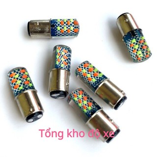 Đèn Nháy Hậu  F1 7 Màu Gắn Các Dòng Xe Máy CT5