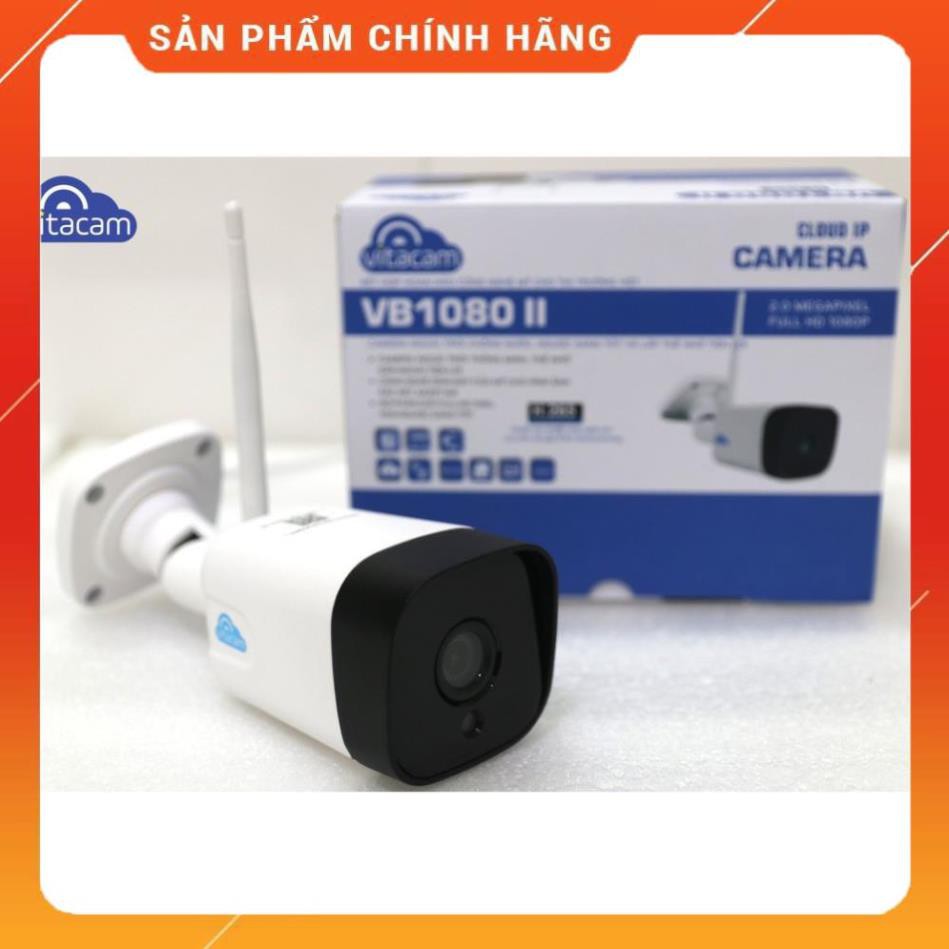 [FreeShip] Camera Vitacam VB1080 II - Camera IP Ngoài Trời 2.0MPx Full HD , H.265X