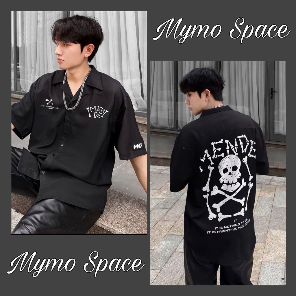 [FULLTAG CHÍNH HÃNG] Áo Sơmi MENDE PIRATE XƯƠNG FULLTAG | Sơ Mi Lụa Mềm CNK 100% | CHUẨN CAO CẤP 1:1 LOCAL BRAND