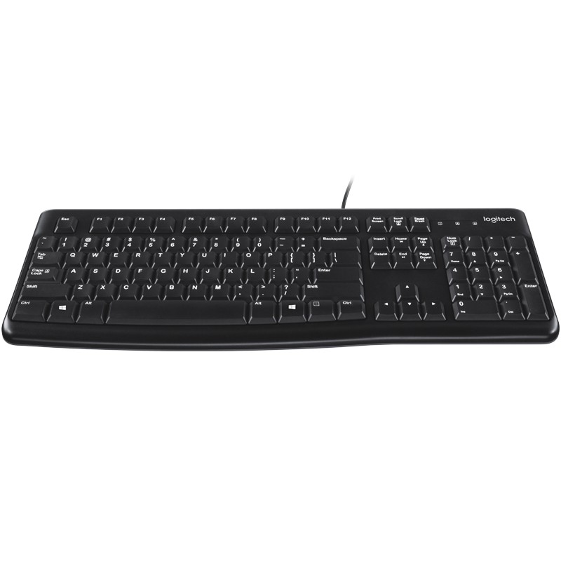 [CHÍNH HÃNG] Bàn phím văn phòng Logitech K120 có dây, Bảo hành 3 năm toàn quốc I K120 Logitech Keyboard