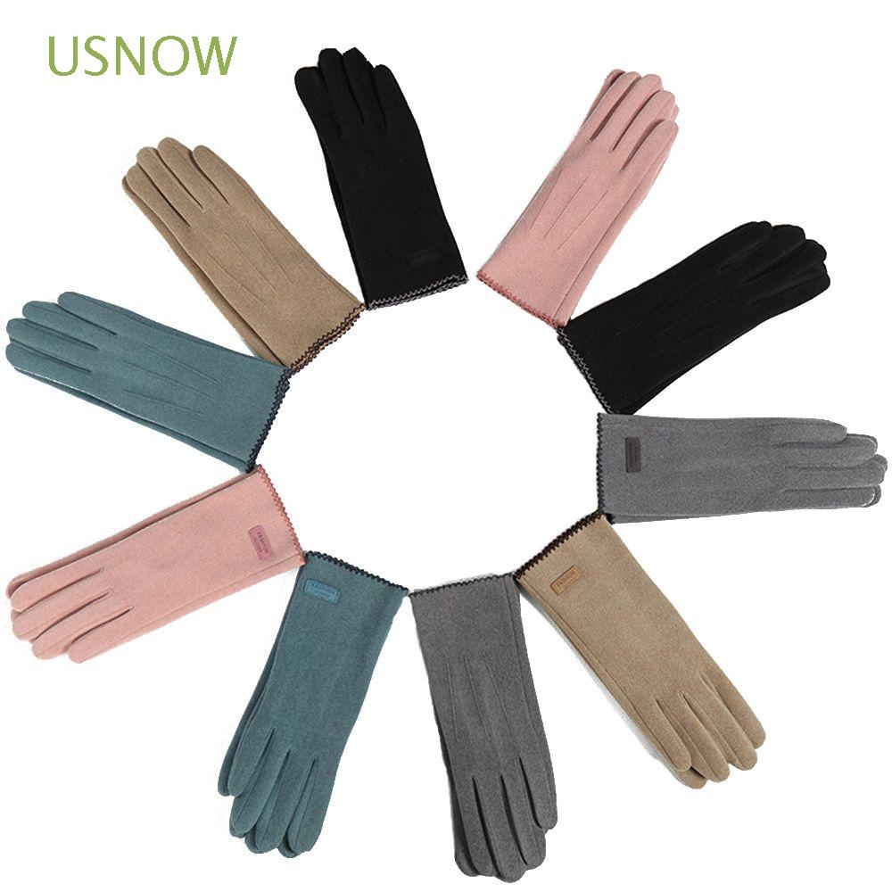 Găng Tay Màu Sắc Đơn Giản Thoải Mái Phong Cách Hàn Quốc Cho Nữ