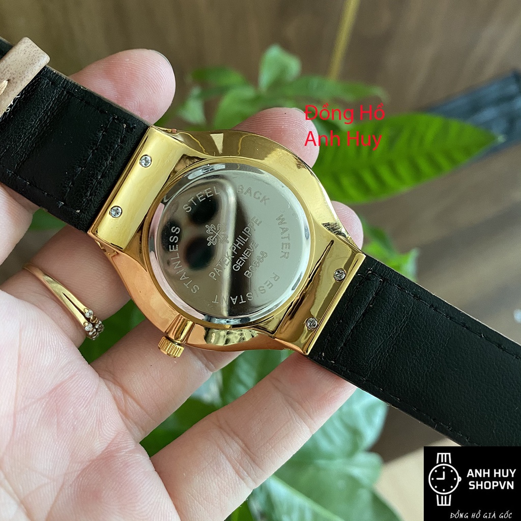 Đồng Hồ Nam PA.TEK Dây da mặt kính Sapphire chống xước AnhHuyshop | BigBuy360 - bigbuy360.vn