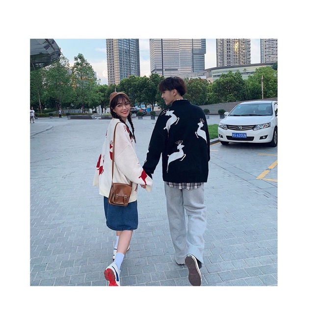 Áo len hươu noel QC