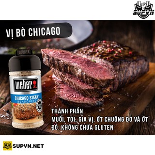 Gia vị ăn kiêng Weber, Gia vị ướp bò 176g