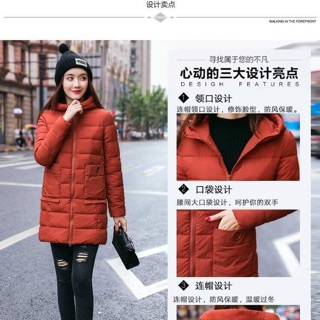 Áo phao dáng dài sale 400k
