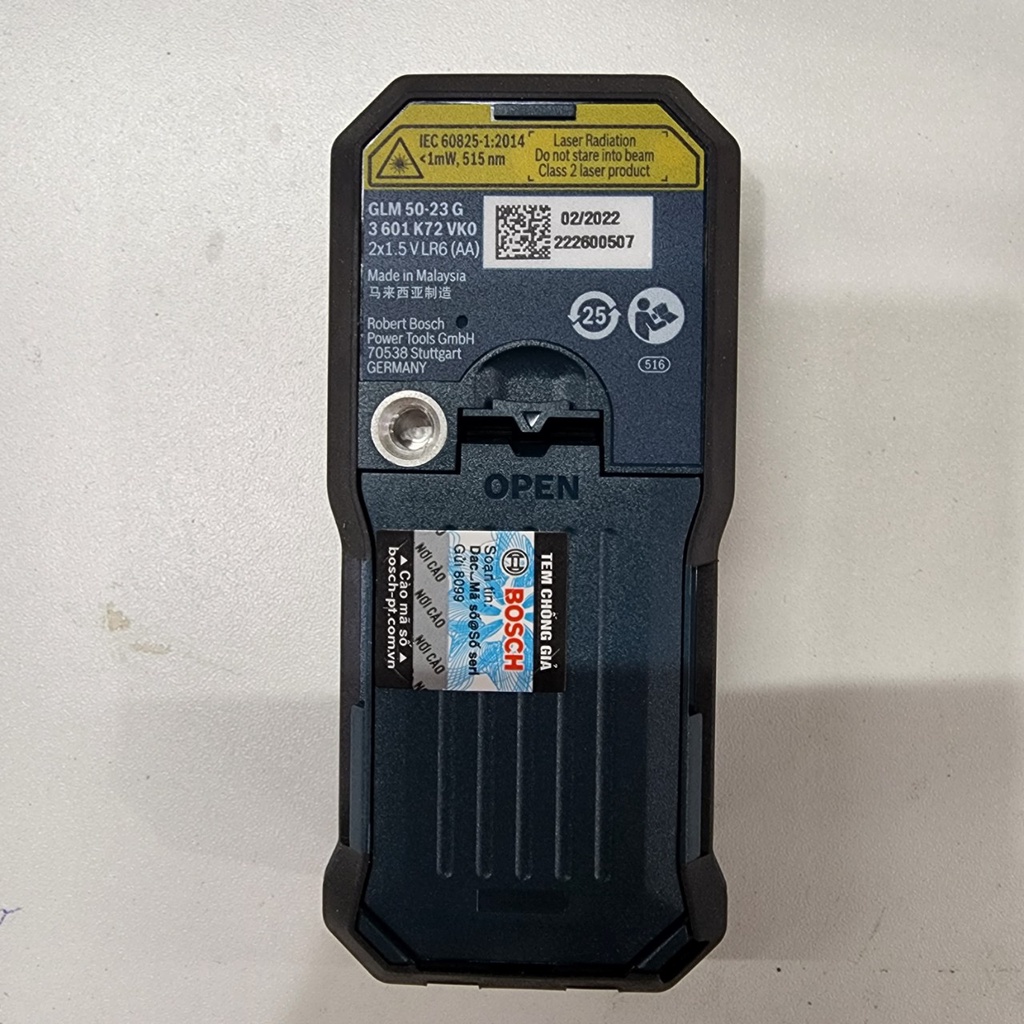 {Chính Hãng} Máy đo khoảng cách laser tia xanh Bosch GLM 50-23 G (bảo hành toàn quốc)