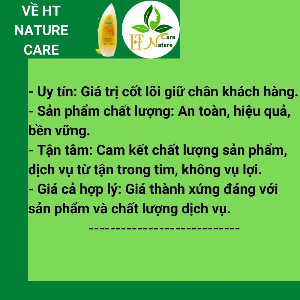 Sữa tắm cá ngựa SKG Wellness 300ml lưu hương dưỡ.ng da khỏe mạnh HT Nature Care
