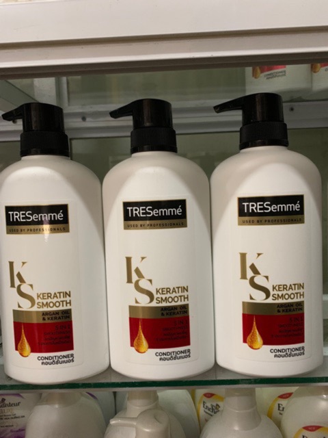 Dầu gội Tresemme KERATIN SMOOTH 450ml thái lan ( mầu đỏ)