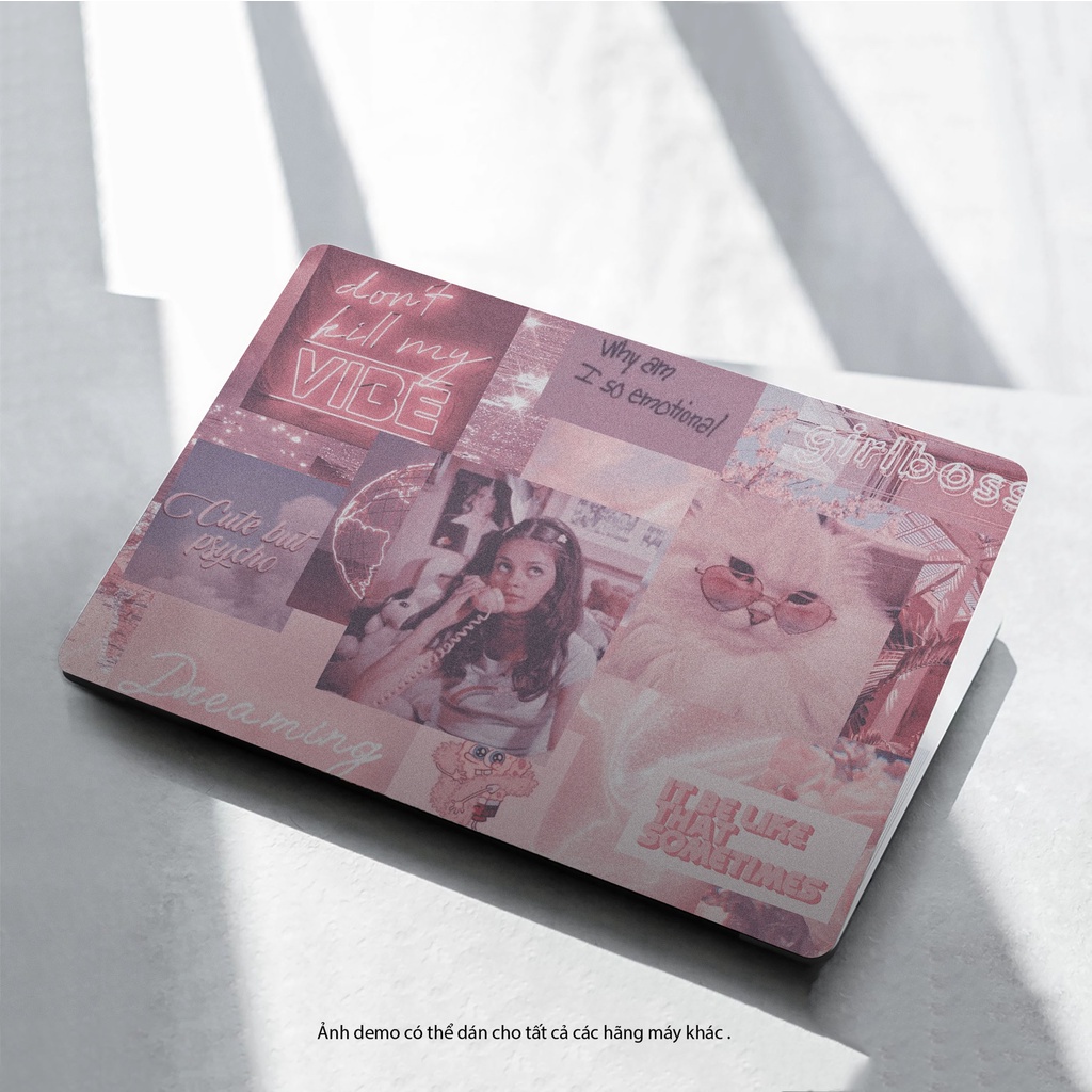 Miếng Dán Skin Laptop - Nhiều Mẫu Dán cho Dell, Hp, Asus, Lenovo, Acer, MSI, Surface,Vaio, Macbook MD 345 LUXSKEEN