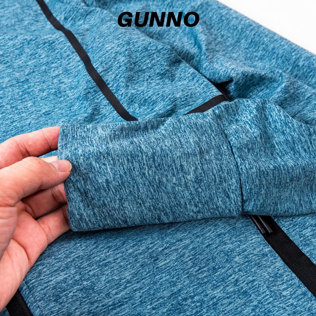 Áo chống nắng nam nữ GUNNO chống tia UV thông hơi thoáng mát vải sợi tre mát lạnh