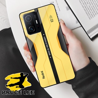Ốp lưng Xiaomi 11T, 11T Pro - Bruce Lee edition, chất liệu kính cường lực