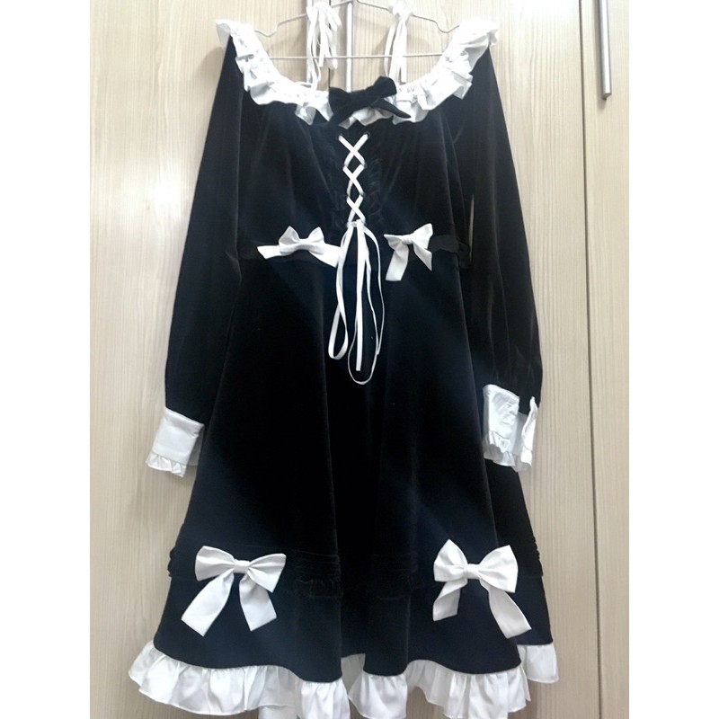 Đầm OP LOLITA black-white Big Size chính hãng