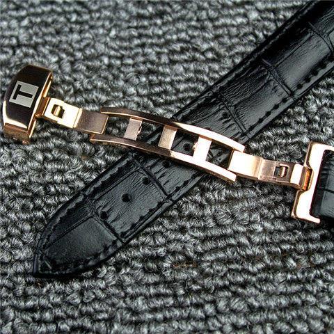Dây Đeo Đồng Hồ Da Khóa Bướm Tissot 1853 T41T063 series 19 Cho Nam