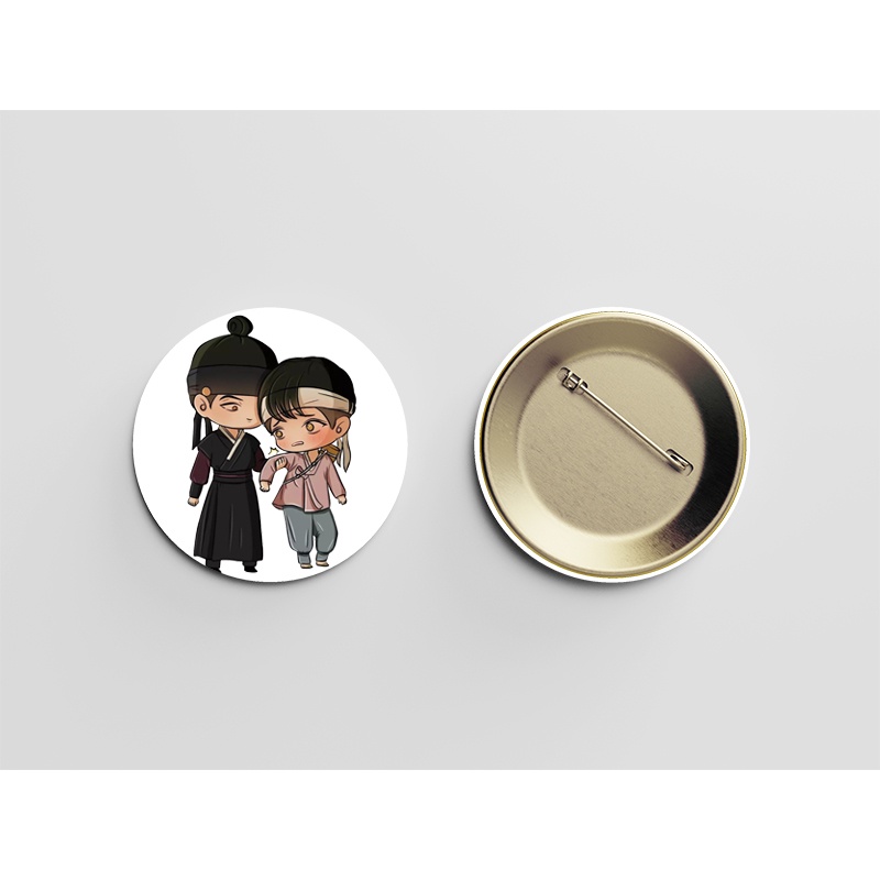 Huy hiệu cài áo IN HÌNH Dạ ký boylove anime chibi dễ thương tiện lợi