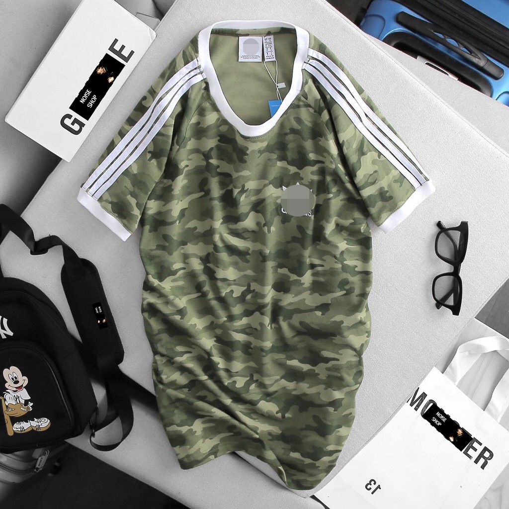 Áo Phông Nam Thể Thao Họa Tiết Camo