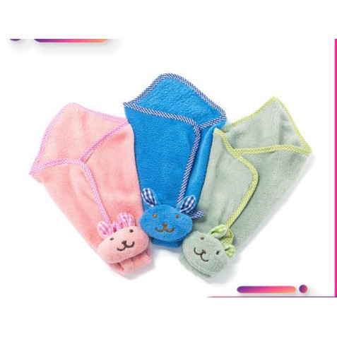 Khăn Lau Tay Nhà Bếp Hình Thỏ Siêu Dễ Thương