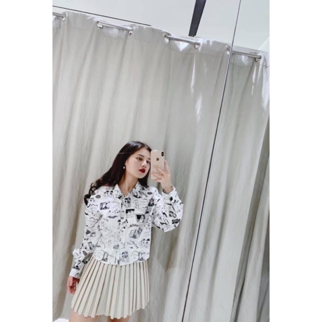 #zara ĐẦM CARO VÀNG