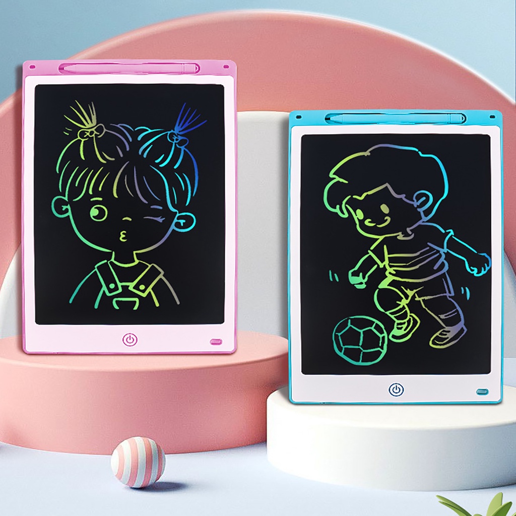 Bảng Vẽ Điện Tử 3D 8.5 Inch Dành Cho Bé Tự Xóa Được Thông Minh Màn Hình Lcd Đồ Họa Bút Dạy Học