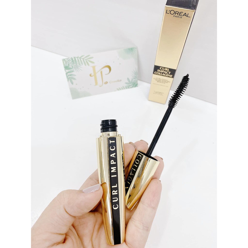 Mascara Làm Cong Và Dày Mi L'oreal Paris Curl Impact Collagene 11ml | BigBuy360 - bigbuy360.vn