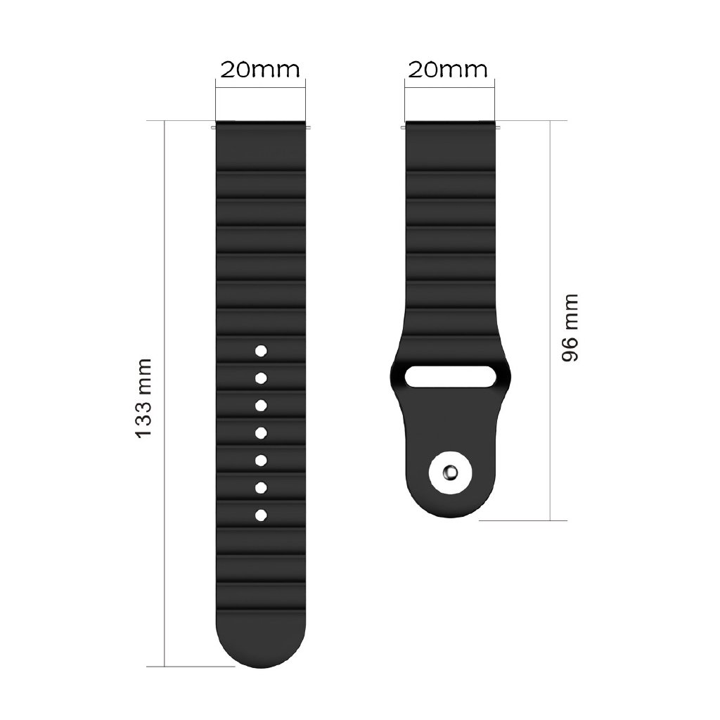 Dây Đeo Silicon Mềm Màu Mới Cho Đồng Hồ Thông Minh Huami Amazfit bip 3 / bip u pro / bip s Bit Lite Youth