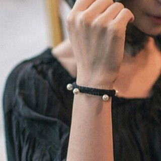 ( DEAL 1K ) (thitun15) (nguyendangphieu) Dây Chun Buộc Tóc Hạt Nhân Tạo