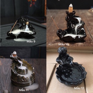 Thác trầm khói ngược mini tặng kèm 10 nụ trầm