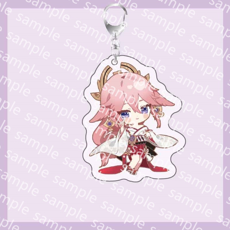 Móc khóa MINI GENSHIN IMPACT Sweet Paradise ver LỄ HỘI in hình game anime chibi dễ thương