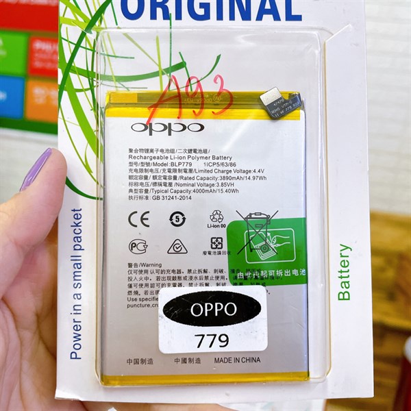 Pin Oppo A93 - BLP779