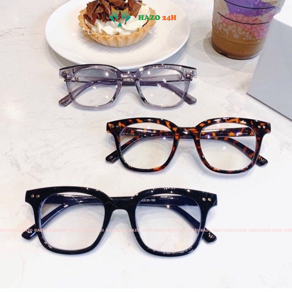 Mắt Kính Gọng Cân Thời Trang Nam Nữ Unisex Cực Đẹp Siêu Hot - Hazo