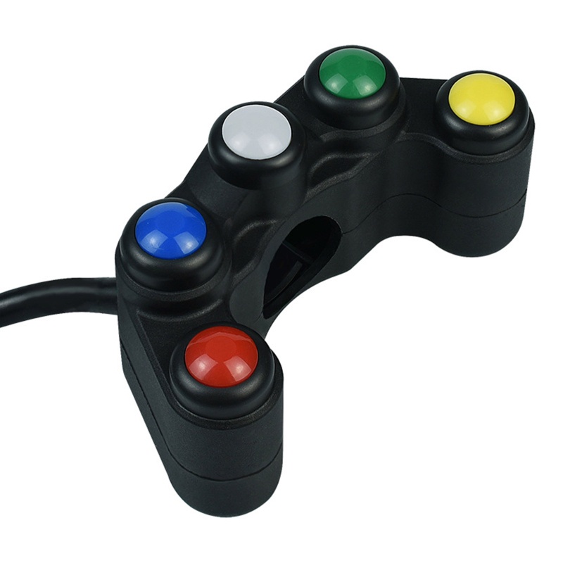 Công Tắc Đèn Pha / Xi Nhan 7 / 8 &quot;22mm Bằng Nhôm Gắn Tay Lái Xe Máy