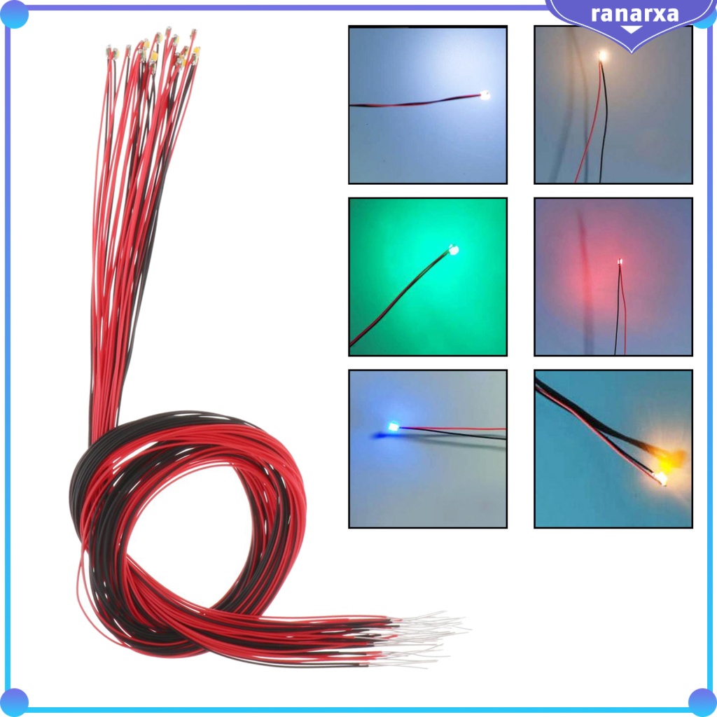Bộ 10 Đèn LED Mini 3V 30cm Dùng Trang Trí Sân Vườn DIY