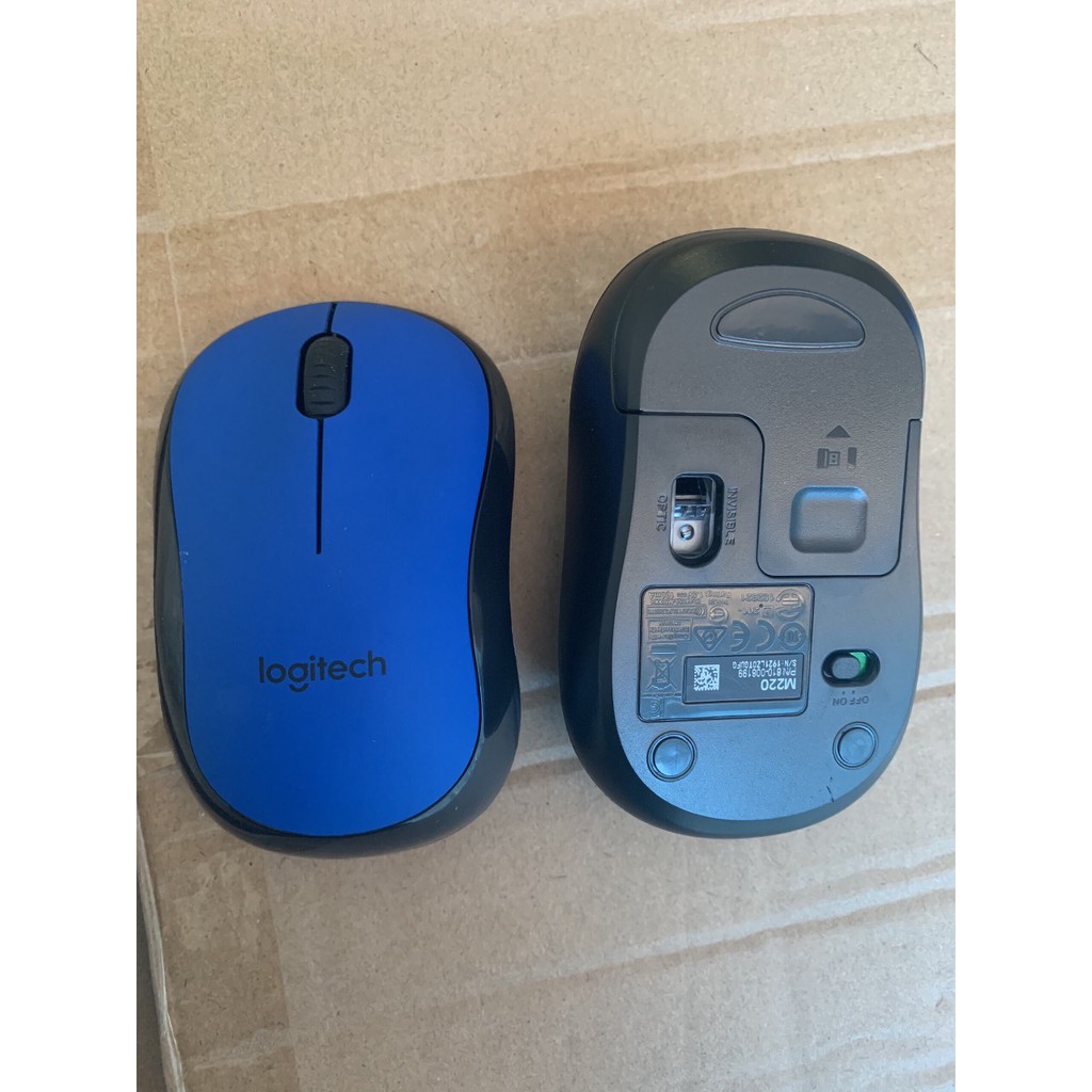 Chuột không dây logitech m220 Click Slient không kêu, Chuột không  tiếng ồn