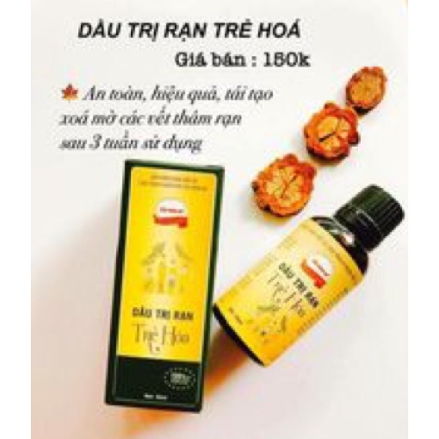 Dầu trị Rạn Da