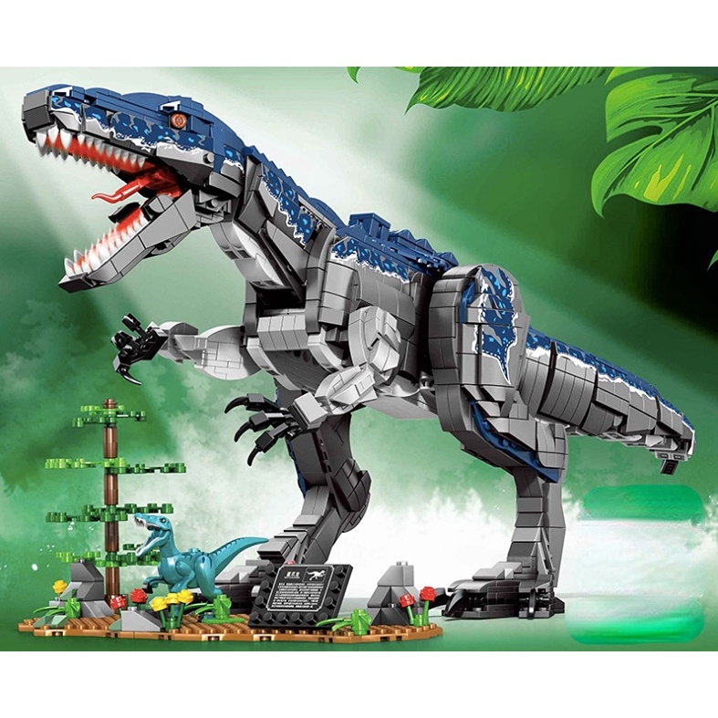 1678 Khối Lắp Ráp Khủng Long MOC Baryonyx Cho Bé Mới