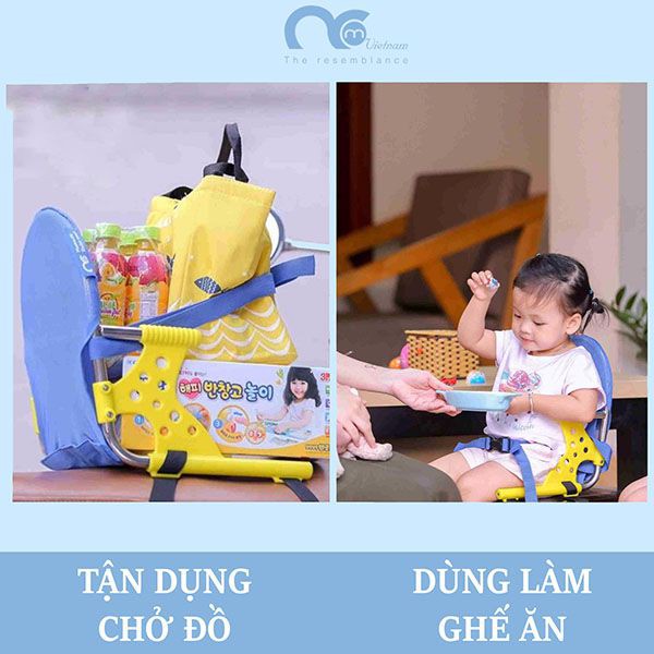 Ghế đi xe máy phía sau Any Korea - Dùng cho mọi loại xe