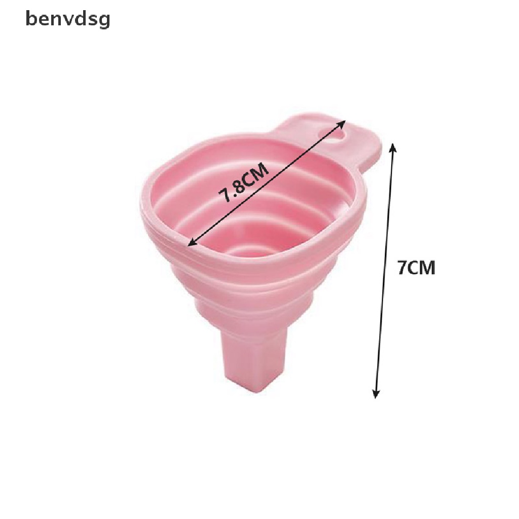 Phễu silicon có thể gấp gọn tiện dụng cho nhà bếp tùy chọn màu sắc