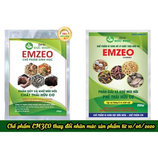 {HOT} Chế phẩm sinh học EMZEO phân hủy, khử mùi chất thải hữu cơ