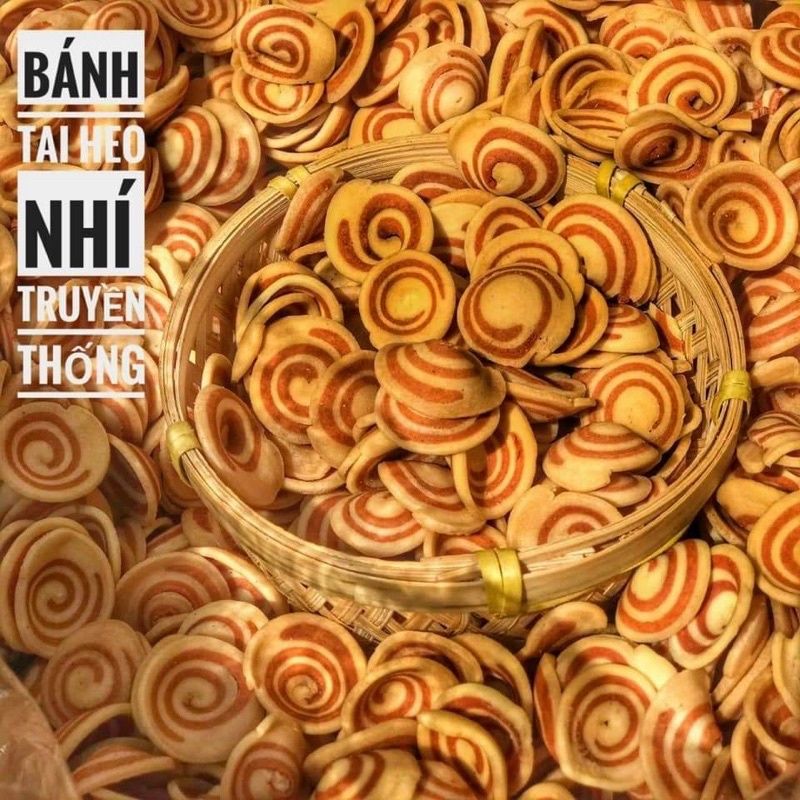 HCM bánh tai heo nhí truyền thống túi 1 ký giá tốt - đồ ăn vặt tuổi thơ - ăn vặt truyền thống