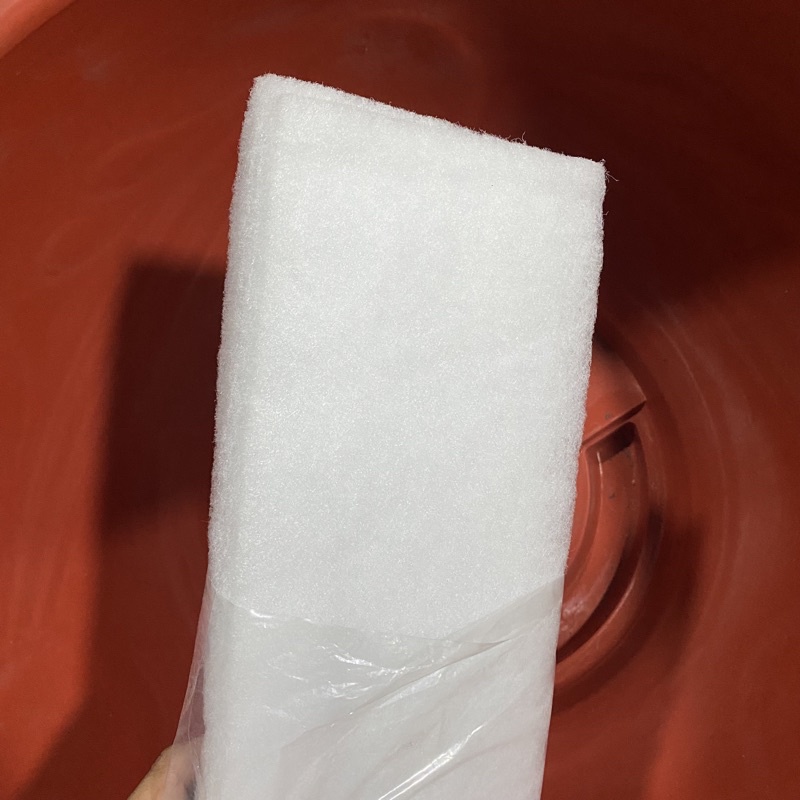 Bông lọc bể cá màu trắng kích thước 40*55cm mềm