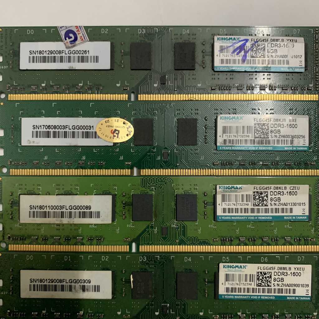 Ram 8G-DDR3-1600 Hiệu KingMax Chính Hãng - Vi Tính Bắc Hải