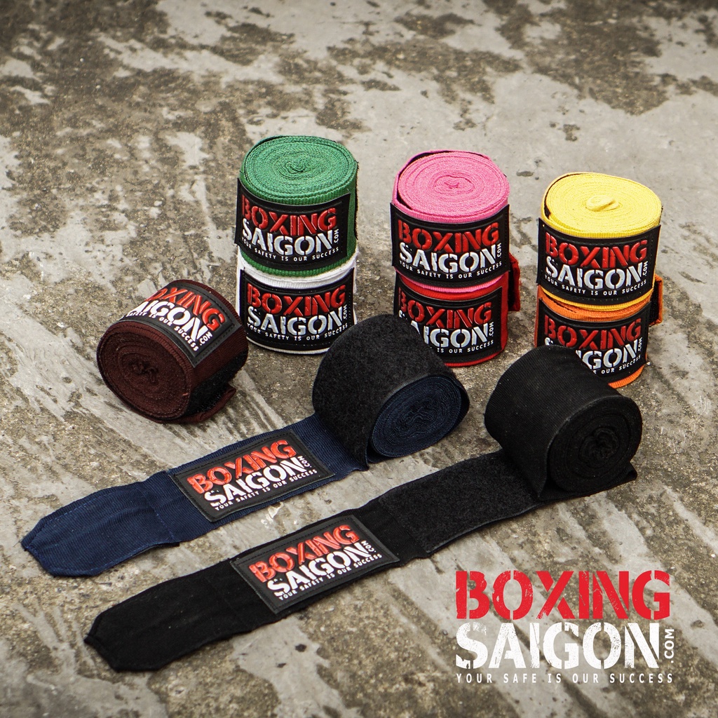 Băng Quấn Tay Boxing Saigon 2.0 Loại Thường 4m5