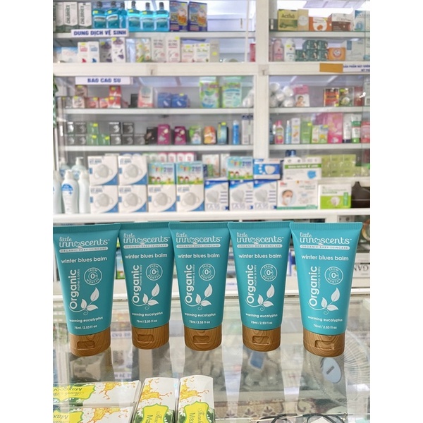 Dầu oganic Bôi ấm ngực cho trẻ từ 0t trở lên