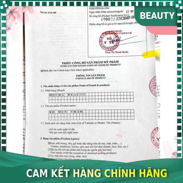 [Chính hãng 100%] Bộ đôi mụn thâm Mocha không còn thâm mụn