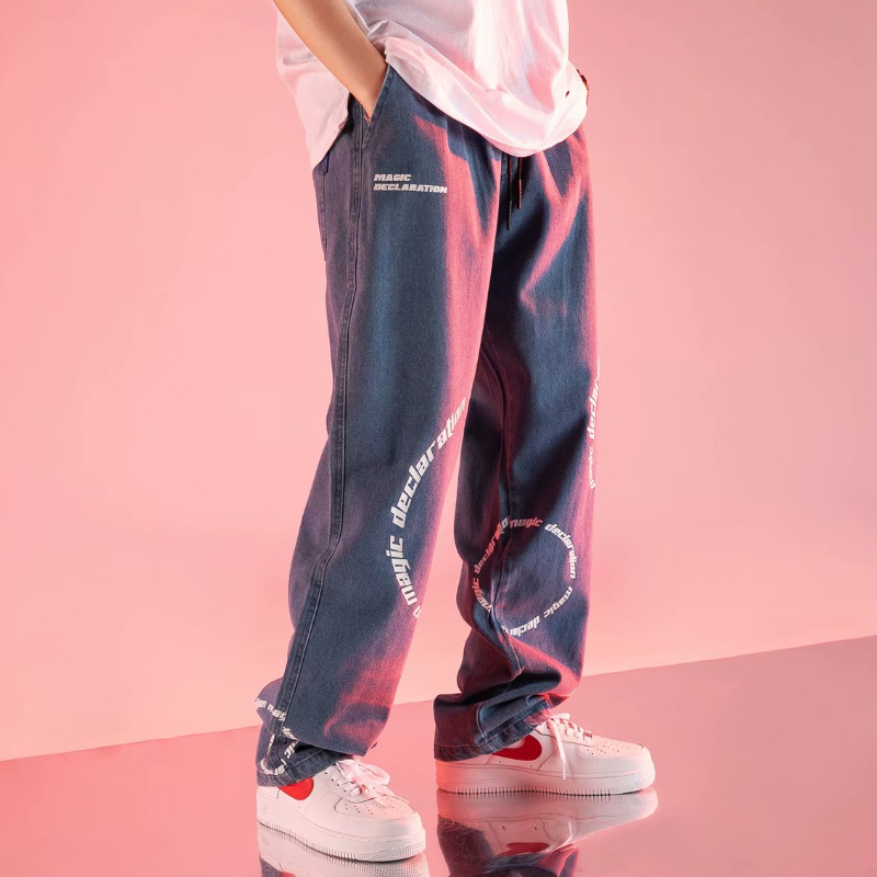 Quần Jeans Dây Rút Phong Cách Hàn Quốc Thời Trang Cho Nam | BigBuy360 - bigbuy360.vn